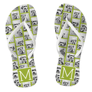 Chanclas 11 Colaje de Fotos - Cuadrícula Mínima con Texto
