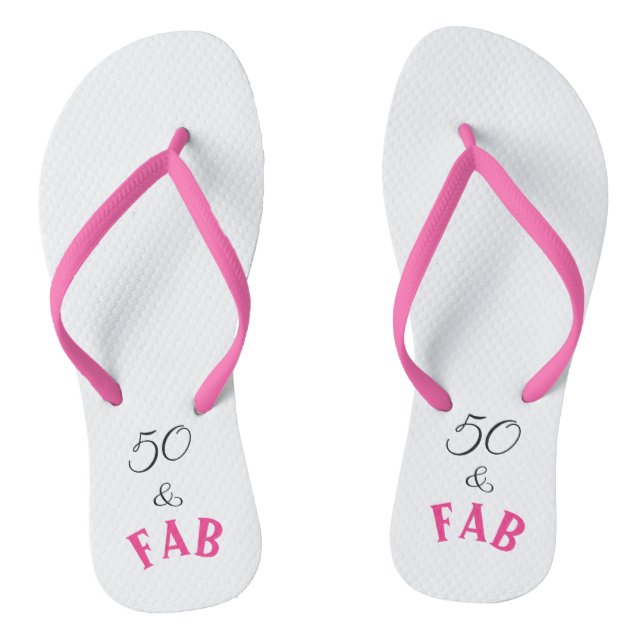 Chanclas 50 y fabuloso (Plantilla)