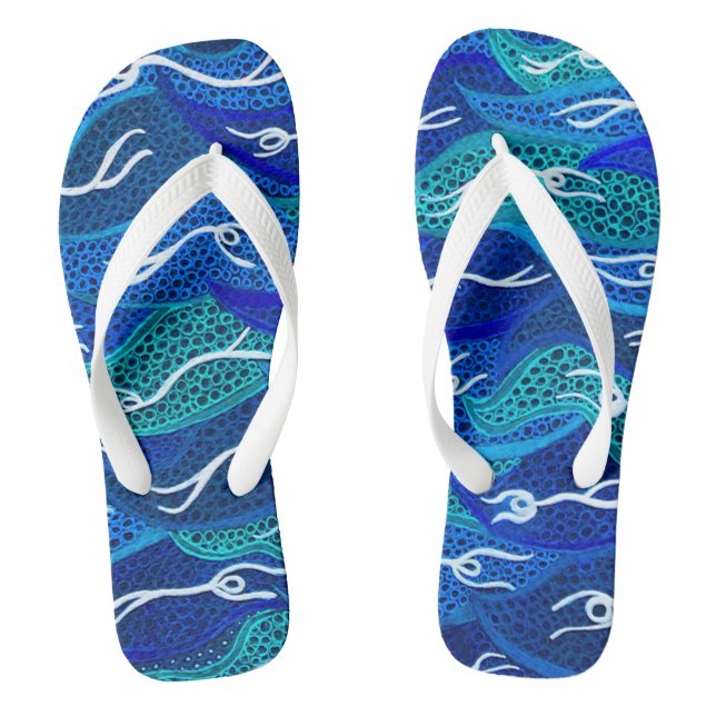 Chanclas Aborígenes australianos de los espíritus del agua (Plantilla)