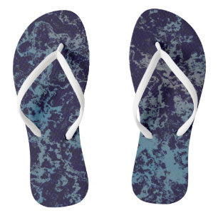 Chanclas Abstract Azul