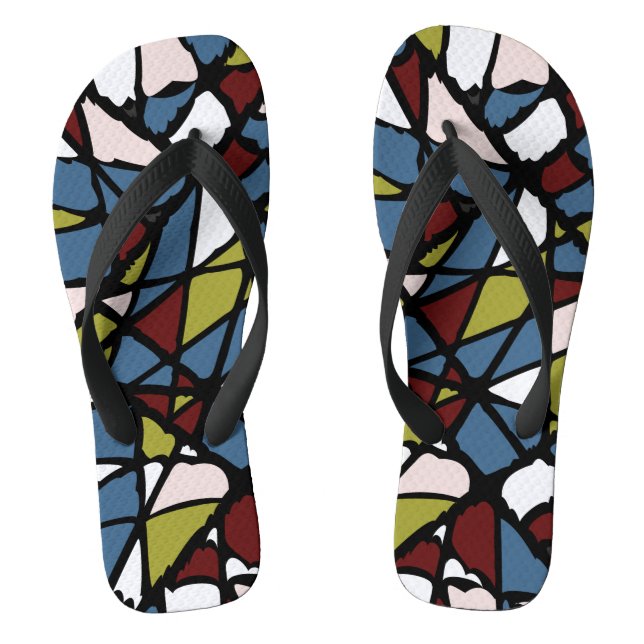Chanclas abstracto (Plantilla)