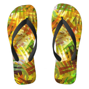 CHANCLAS ABSTRACTOS DE ÁRBOLES