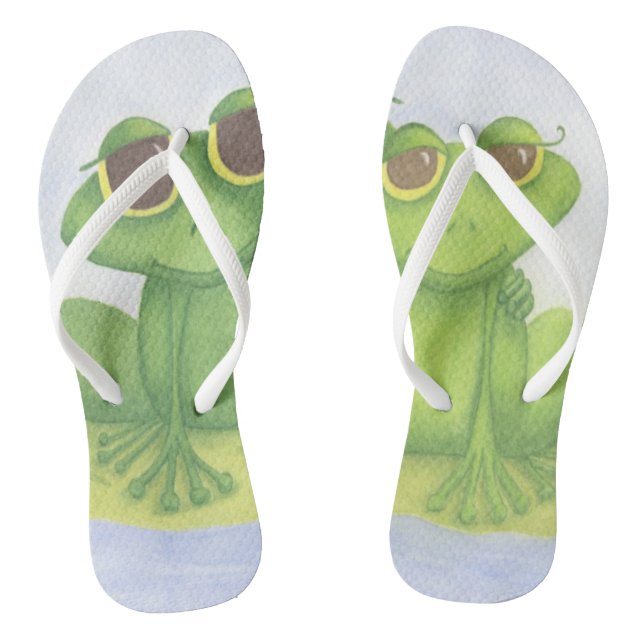 Chanclas Adorable Frog Lovers (Plantilla)