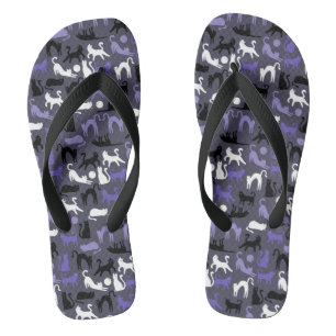 Chanclas Adorables polos de gato de yoga curado