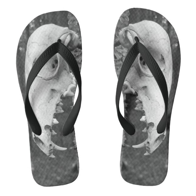 Chanclas adultas con diseño de calavera (Plantilla)