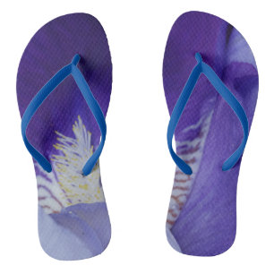 Chanclas Adulto Personalizado púrpura, trampas delgadas