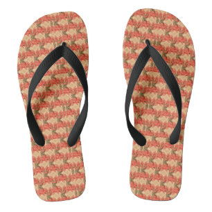 Chanclas Adulto personalizado, "Rosas de la basura de los b