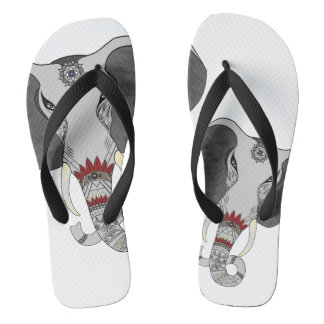 Chanclas African-Elephant-Tribal