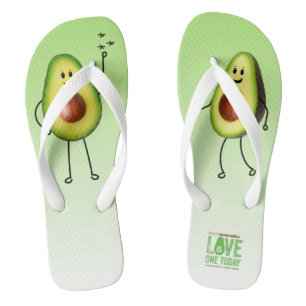 Chanclas Aguacate Flip Flops