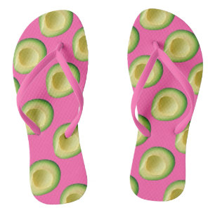 Chanclas Aguacate Manía Rosa 4Alicia