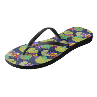 Chanclas Aguas en un estanque sin soldadura