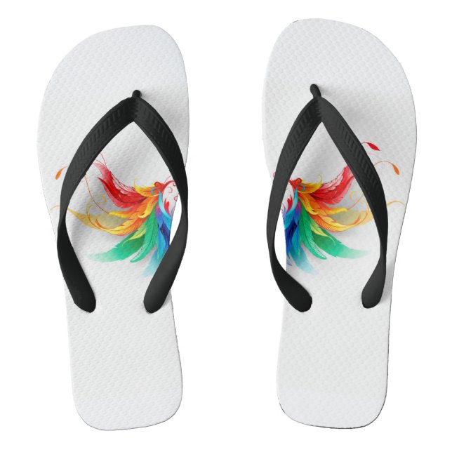 Chanclas Alas del arco iris fluidas (Plantilla)