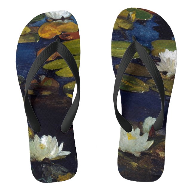 Chanclas Albert Edelfelt - Water Lilies, Estudio (Plantilla)