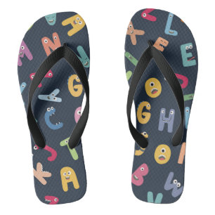 Chanclas Alfabetos de los monstruos