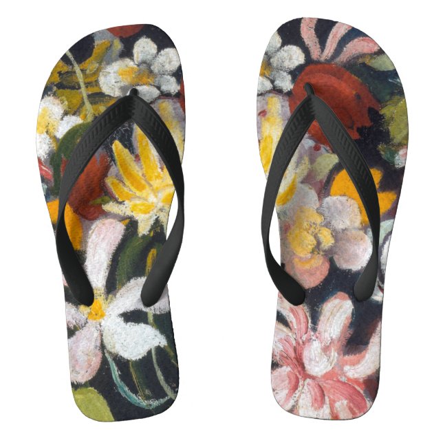Chanclas Alfombra de Flores | Auguste Macke | (Plantilla)
