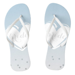 Chanclas Algo azul.
