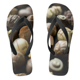 Chanclas Almendras garapiñadas deliciosas del chocolate