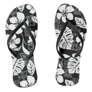 CHANCLAS ALOHA FRIDAY (NEGRO)