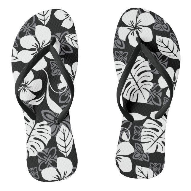 CHANCLAS ALOHA FRIDAY (NEGRO) (Plantilla)
