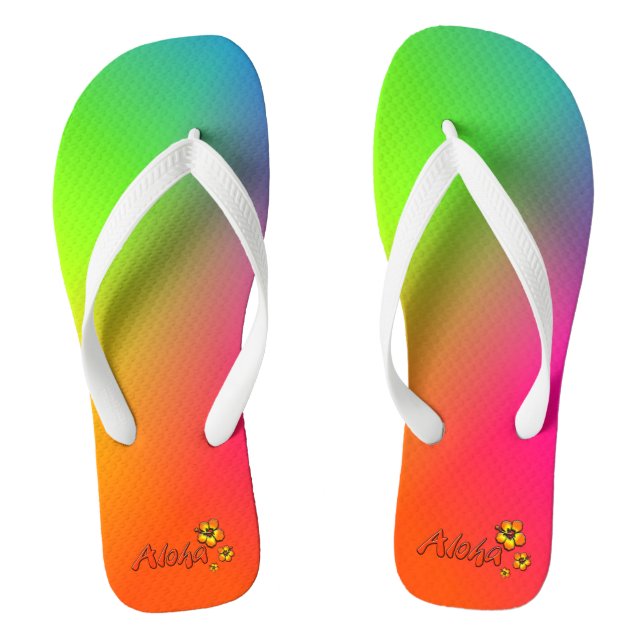 Chanclas Aloha Rainbow (Plantilla)