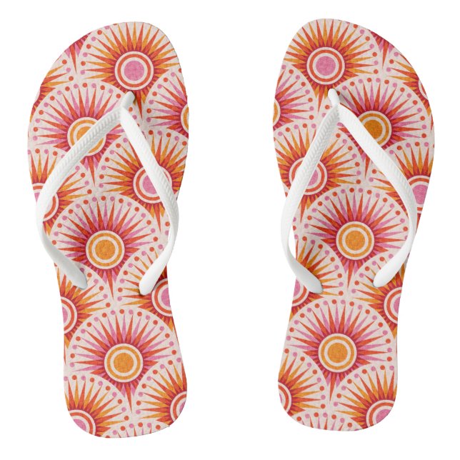 Chanclas ¡Amanecer... sol... puesta de sol! (Plantilla)