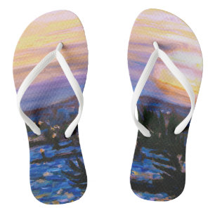 Chanclas Amanecer tropical