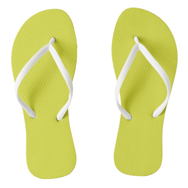 Chanclas Amarillo Banana (Plantilla)