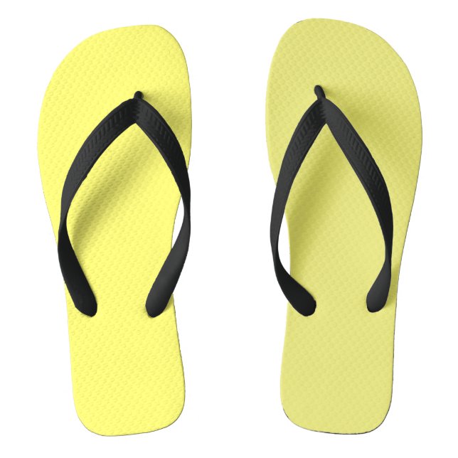 Chanclas Amarillo de mantequilla (Plantilla)