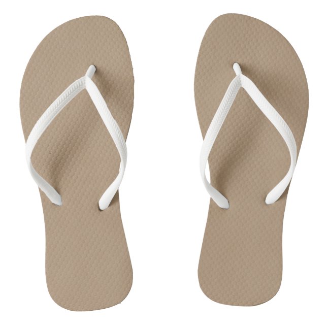Chanclas Americanas de Color Sólido (Plantilla)