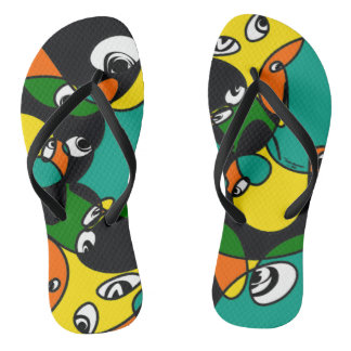 Chanclas "Amigos" ビ de TAKUROMAN サ ル ダ