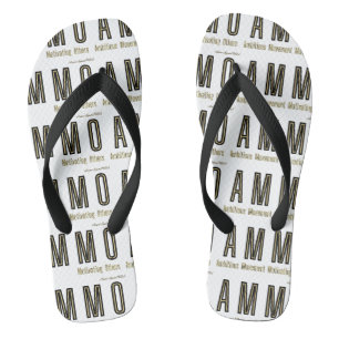 Chanclas Ammo Apparel acrónimo estadounidense Unisex