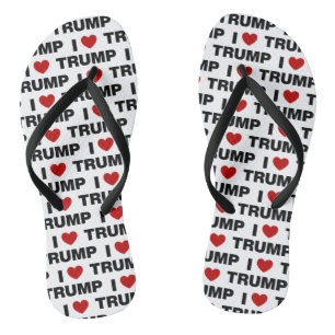 Chanclas Amo a Trump