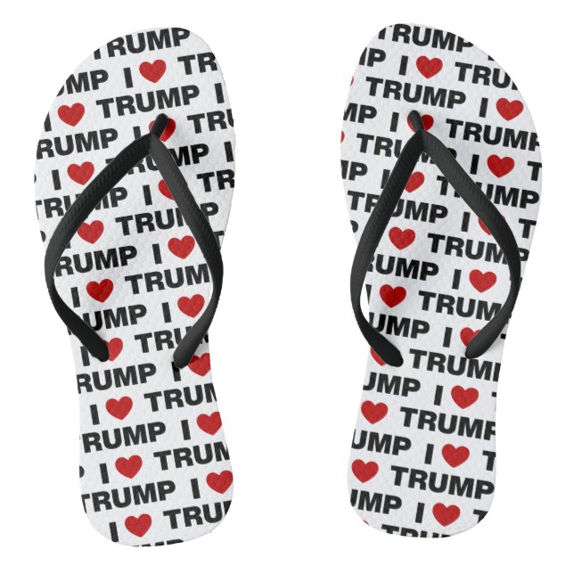 Chanclas Amo a Trump (Plantilla)