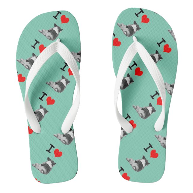 Chanclas Amo extremos del Corgi (Plantilla)
