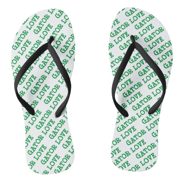 Chanclas Amor de Gator Playa de Baldosas Verdes (Plantilla)
