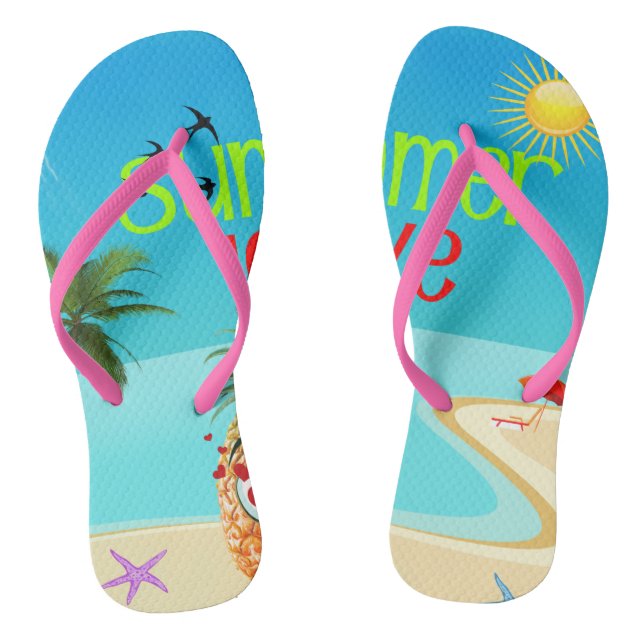 CHANCLAS AMOR DE VERANO (Plantilla)