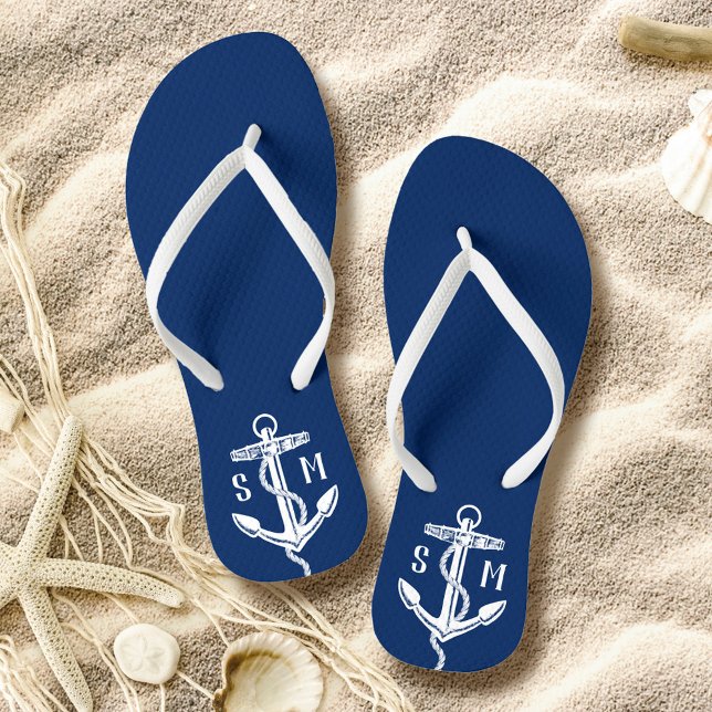 Chanclas Ancla náutica monográfica personalizada (Subido por el creador)