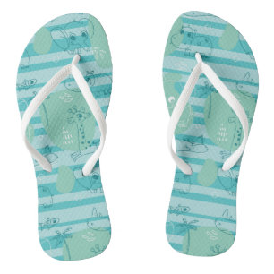 Chanclas Animales con agua 1
