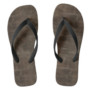 Chanclas apariencia de cuero