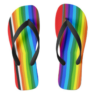 Chanclas arcoíris