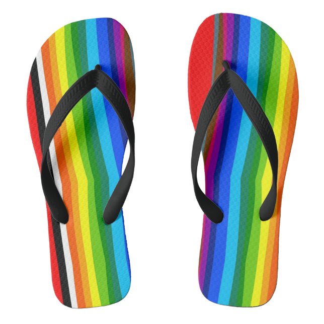Chanclas arcoíris (Plantilla)