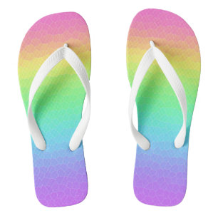 Chanclas Arcoíris Geométrico