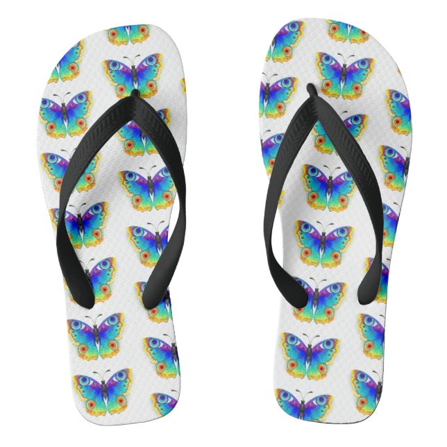 Chanclas Arcoiris mariposa Peacock Eye (Plantilla)