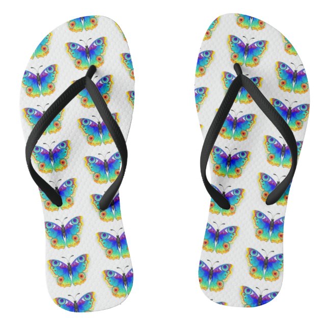 Chanclas Arcoiris mariposa Peacock Eye (Plantilla)