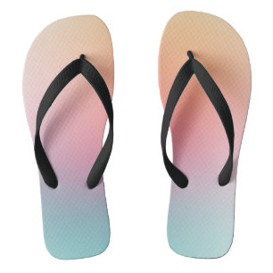 Chanclas Arcoíris moderno rojo naranja amarillo azul púrpur