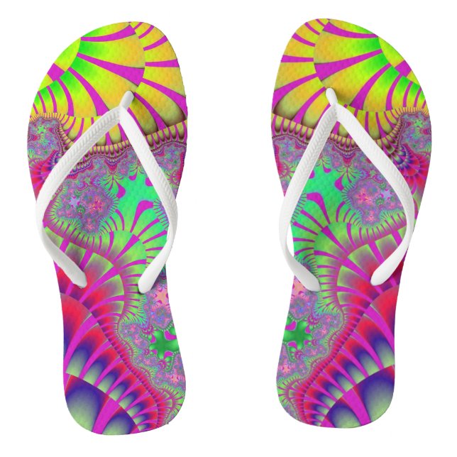 Chanclas Arcoiris rosado (Plantilla)