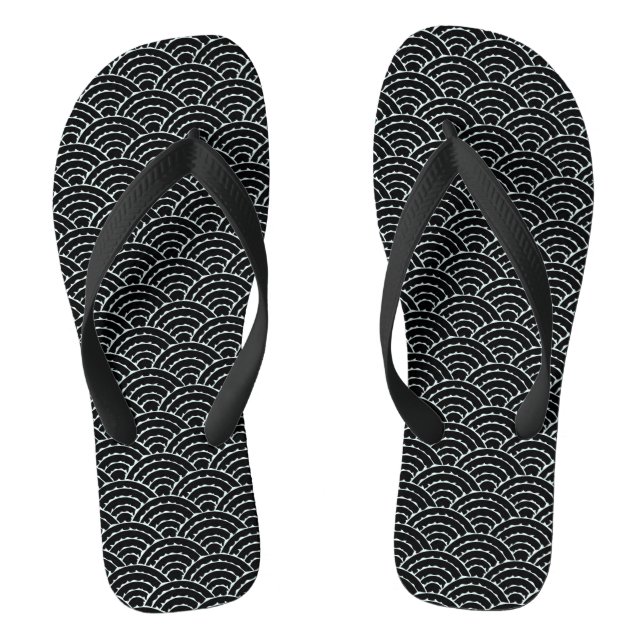 Chanclas Arcos oscuros Flip Flops (Plantilla)