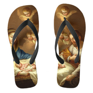 Chanclas Arenas de arte "La Natividad"