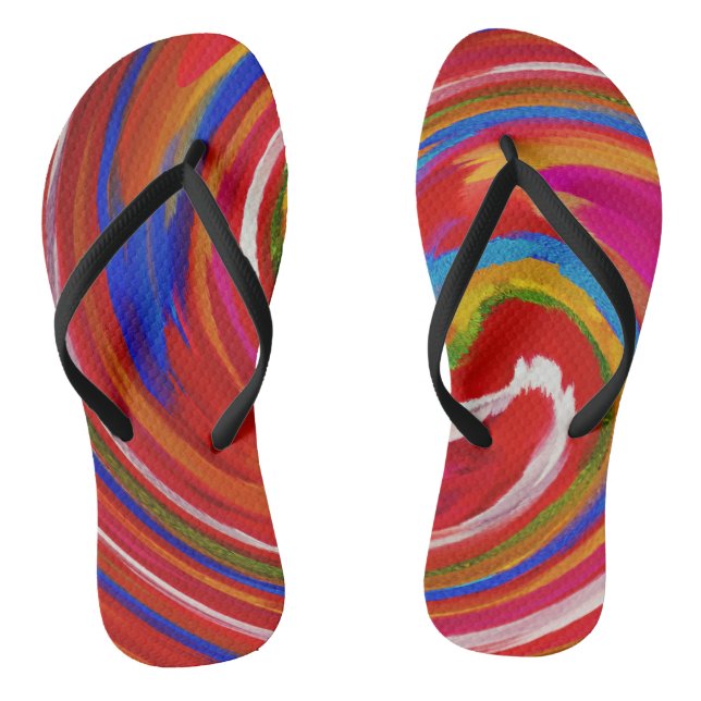 Chanclas Arte abstracto #29 (Plantilla)
