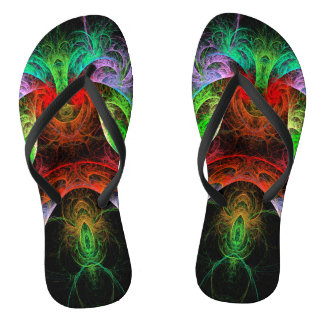 Chanclas Arte abstracto carnaval
